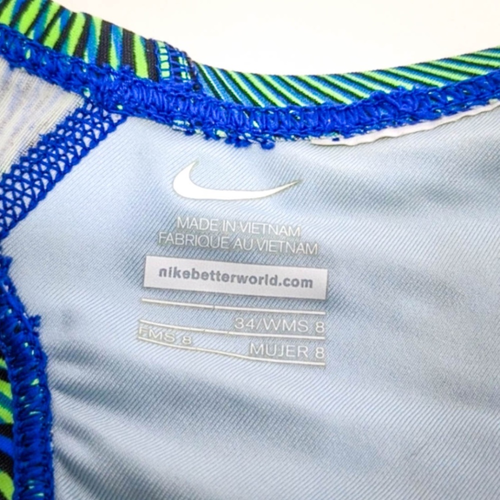 Nike Razorback One Piece Swimsuit, sz: 8 - Picture 6 of 7